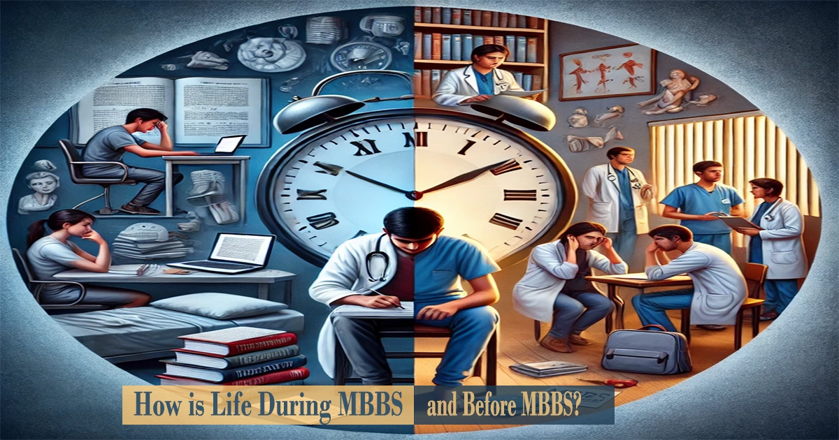 How is Life During MBBS and Before MBBS?